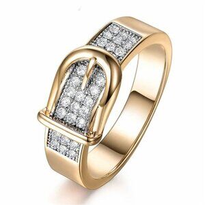 Fashion Buckle Ring
